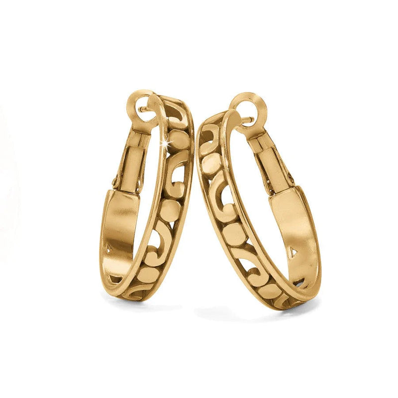 Brighton Contempo Small Gold Hoop Earrings JA9905