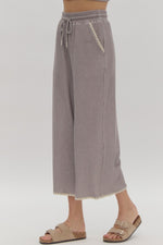 Stitch Detail Pants - Grey