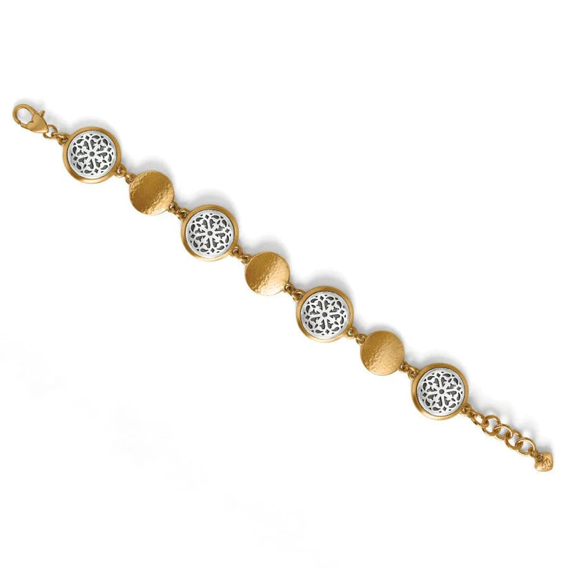 Brighton Ferrara Two Tone Luce Link Bracelet JF0117