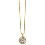 Brighton Ferrara Two Tone Luce Short Necklace JM7438