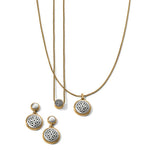 Brighton Ferrara Two Tone Luce Short Necklace JM7438