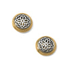 Brighton Ferrara Two Tone Post Earrings JA5802