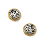 Brighton Ferrara Two Tone Post Earrings JA5802