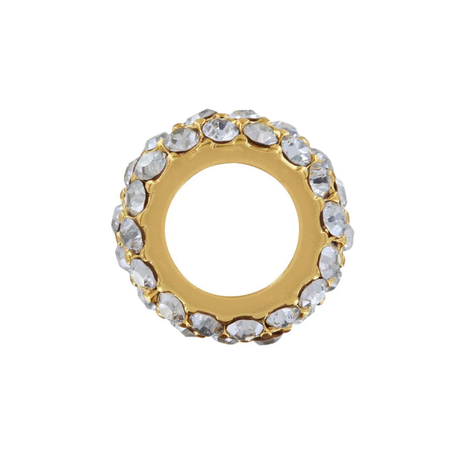 Brighton Gold Glitter Spacer Bead JC2405