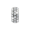 Brighton Silver Glitter Spacer Bead JC1480