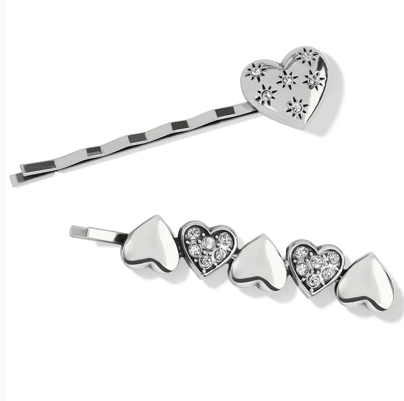 Brighton Hearts Ablaze Bobby Pin Set of 2 J82421