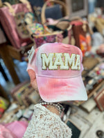 MAMA Tie Dye Trucker Hat