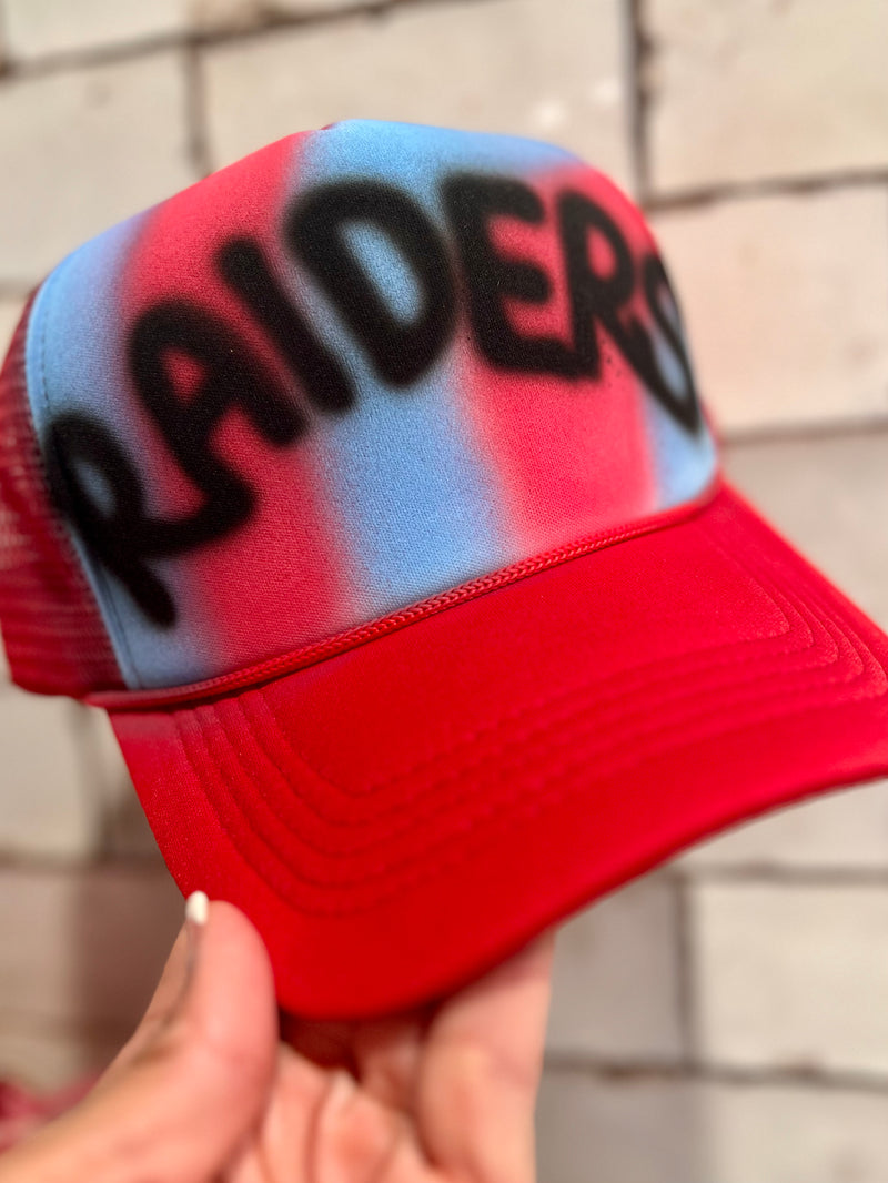 Raider Graffiti Trucker Hat