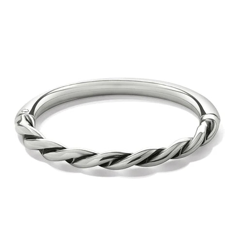 Brighton Interlok Twist Hinged Bangle JF0098