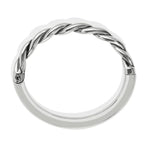 Brighton Interlok Twist Hinged Bangle JF0098