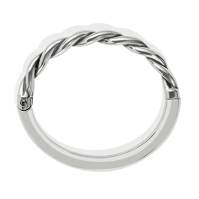 Brighton Interlok Twist Hinged Bangle JF0098