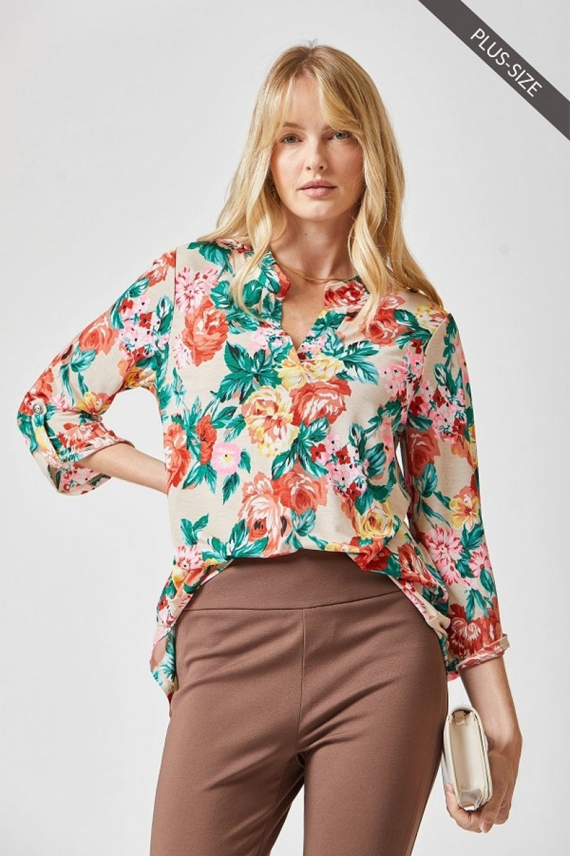 Dear Scarlett Beige Lizzy Top