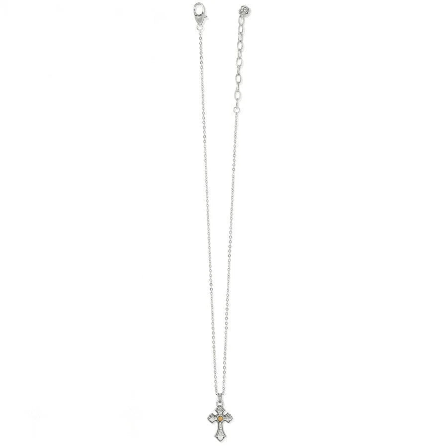 Brighton Majestic Regal Cross Reversible Necklace JM7430