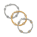 Brighton Meridian Bracelet Silver-Gold J39480