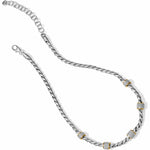 Brighton Meridian Necklace Silver-Gold JN3480