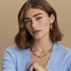 Brighton Meridian Necklace Silver-Gold JN3480