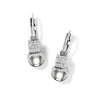 Brighton Silver Meridian Petite Leverback Earrings JA9884