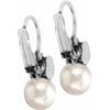 Brighton Meridian Petite Pearl Leverback Earrings JA1302