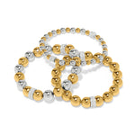 Brighton Meridian Petite Stretch Bracelet Silver/Gold JF0292