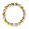 Brighton Meridian Stretch Bracelet Silver/Gold JF0293