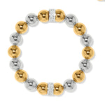 Brighton Meridian Stretch Bracelet Silver/Gold JF0293