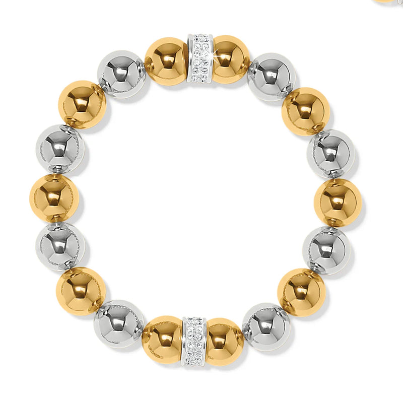 Brighton Meridian Stretch Bracelet Silver/Gold JF0293