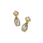 Brighton One Love Golden Petite Post Drop Earrings JA9927