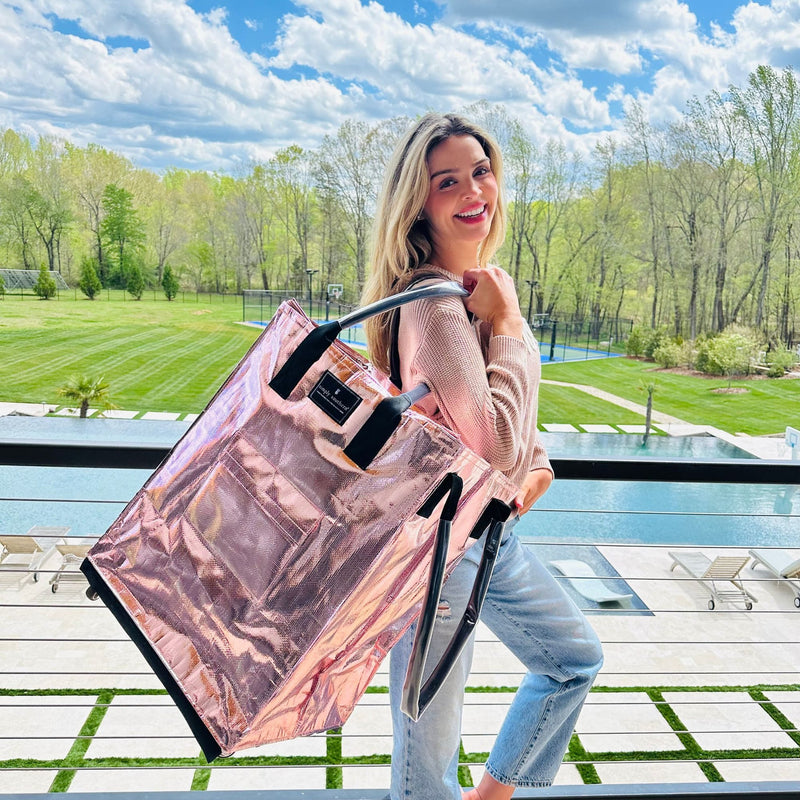 Simply Southern Roll Tote - Rainbow