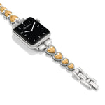 Brighton Pretty Tough Two Tone Heart Watch Band W30612