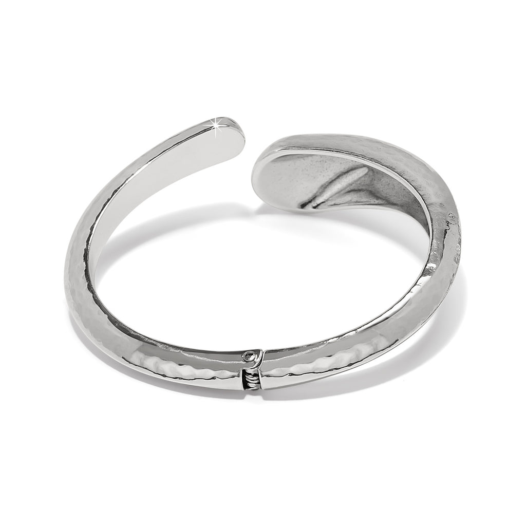 Brighton Nile Open Hinge Silver Bangle JF0261