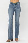 Judy Blue Isabella MidRise Raw Hem Bootcut 88604