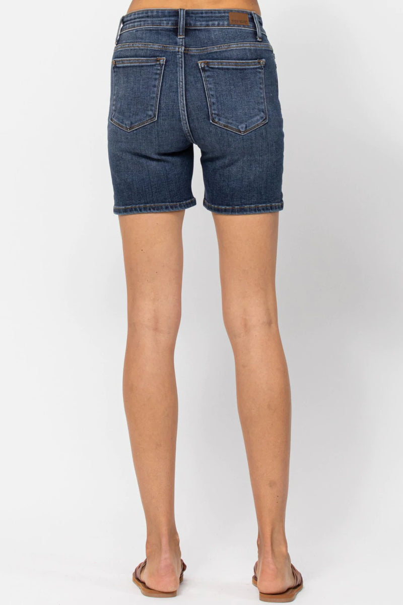 Judy Blue Misti Mid Length Shorts