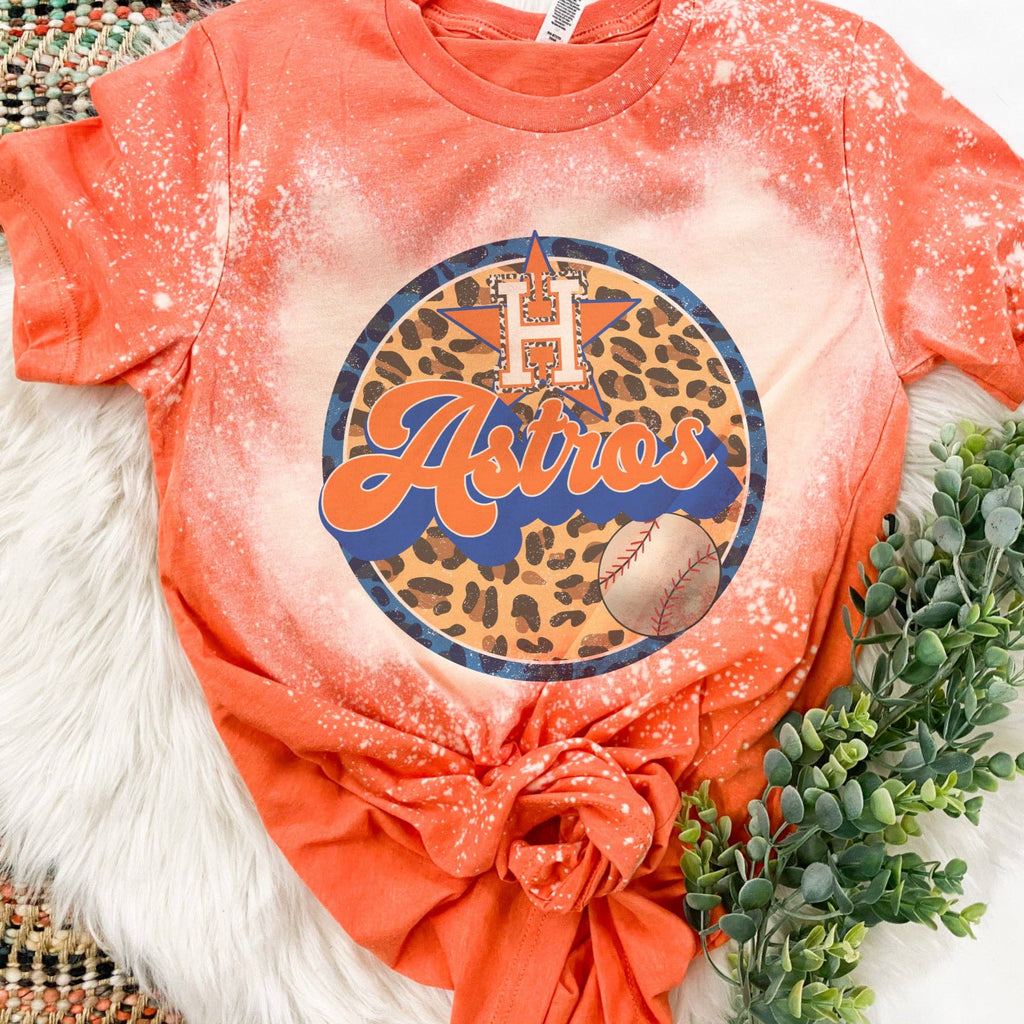 Houston Astros Bleached Tee