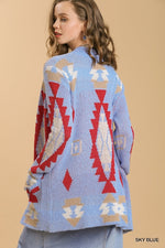 Raiders Aztec Cardigan