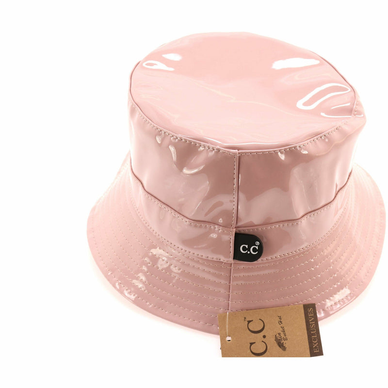 Shiny Rain Bucket CC Hat Nude