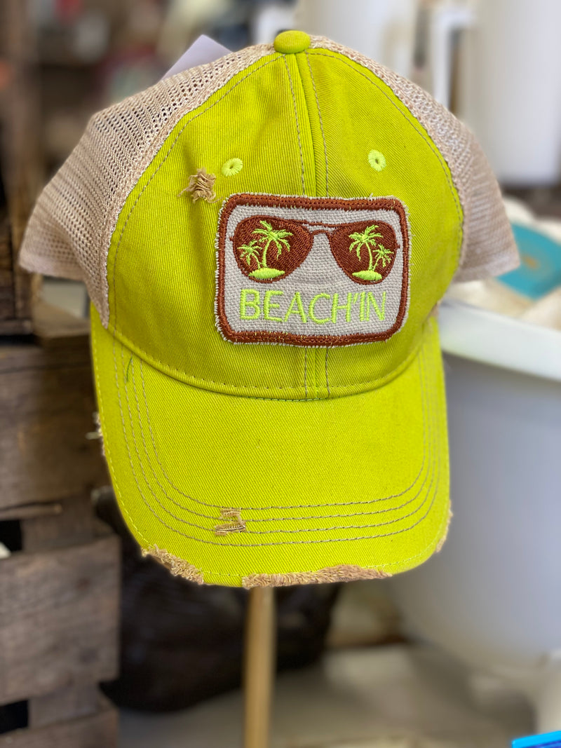 Lime Beachin' Hat