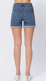 Judy Blue Dandi Mid Rise Shorts