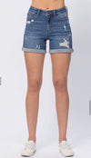 Judy Blue Dandi Mid Rise Shorts