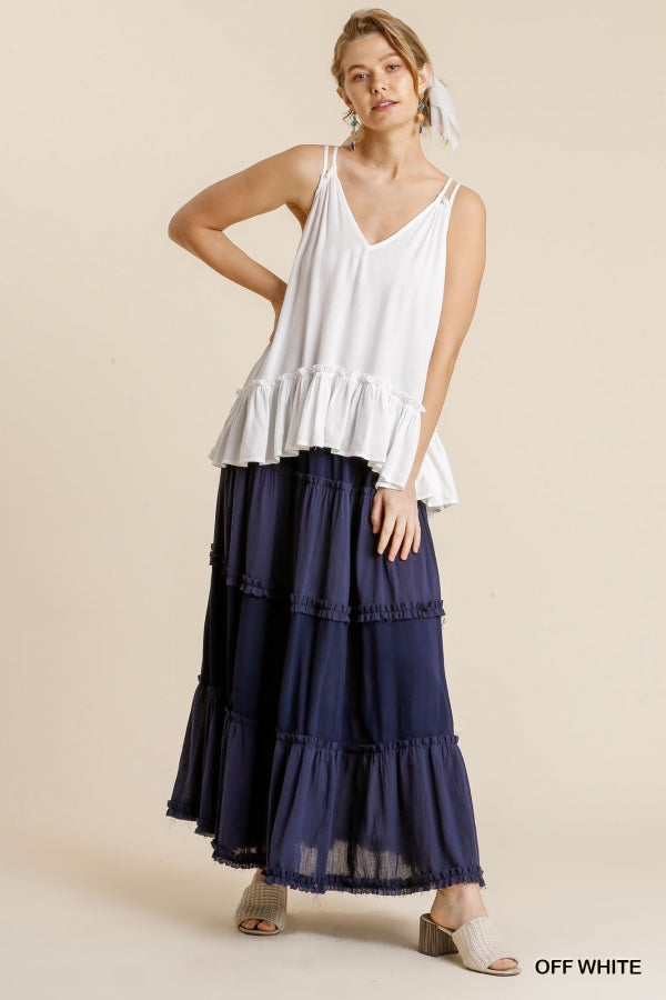 Ruffle Tank Top